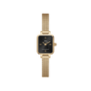 Daniel Wellington Quadro Mini Evergold Onyx Watch Watches Daniel Wellington 