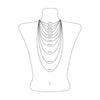 THOMAS SABO Necklace with letter pendant X and white zirconia - silver Necklaces Thomas Sabo 