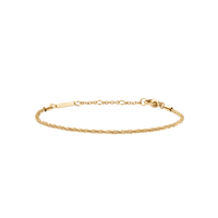 Daniel Wellington Elan Twisted Chain Bracelet Gold Bracelets Daniel Wellington 