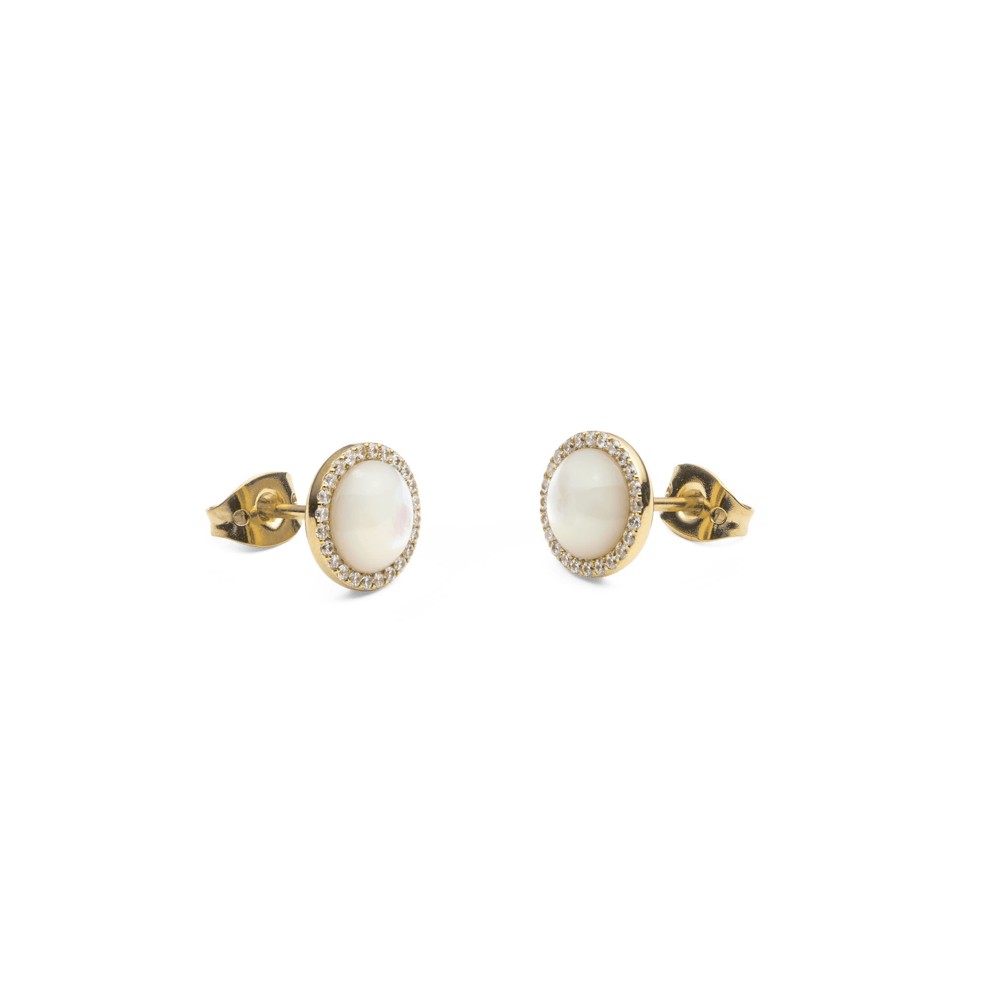 Daniel Wellington Audrey Earrings Mother of Pearl Gold Earrings Daniel Wellington 