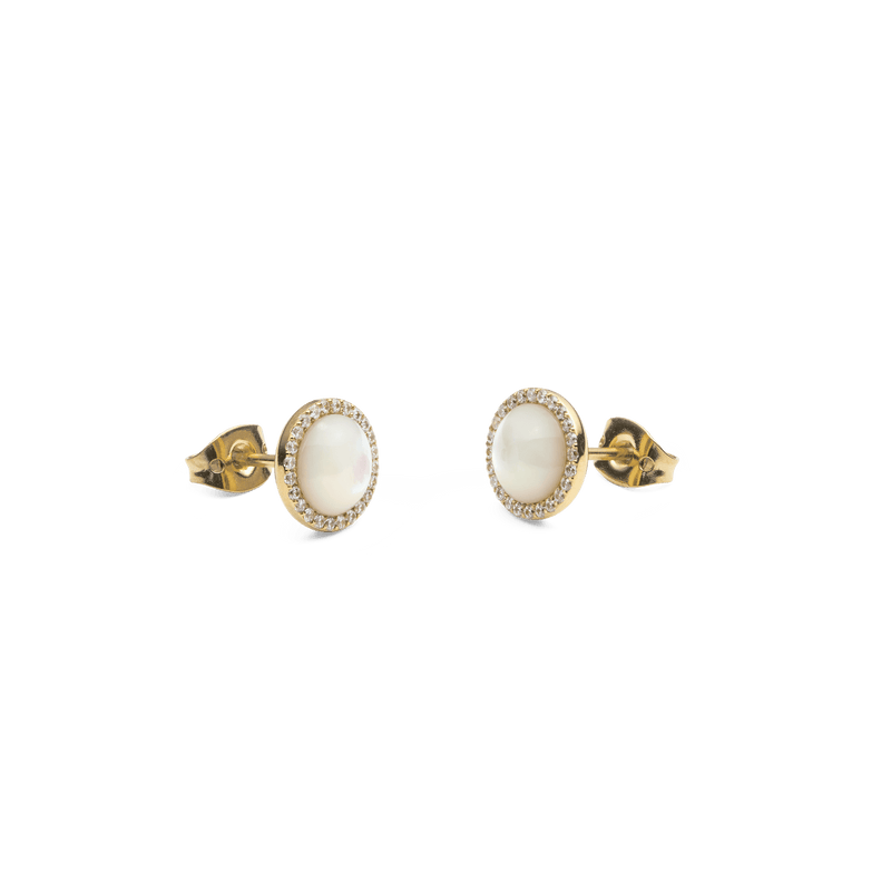 Daniel Wellington Audrey Earrings Mother of Pearl Gold Earrings Daniel Wellington 