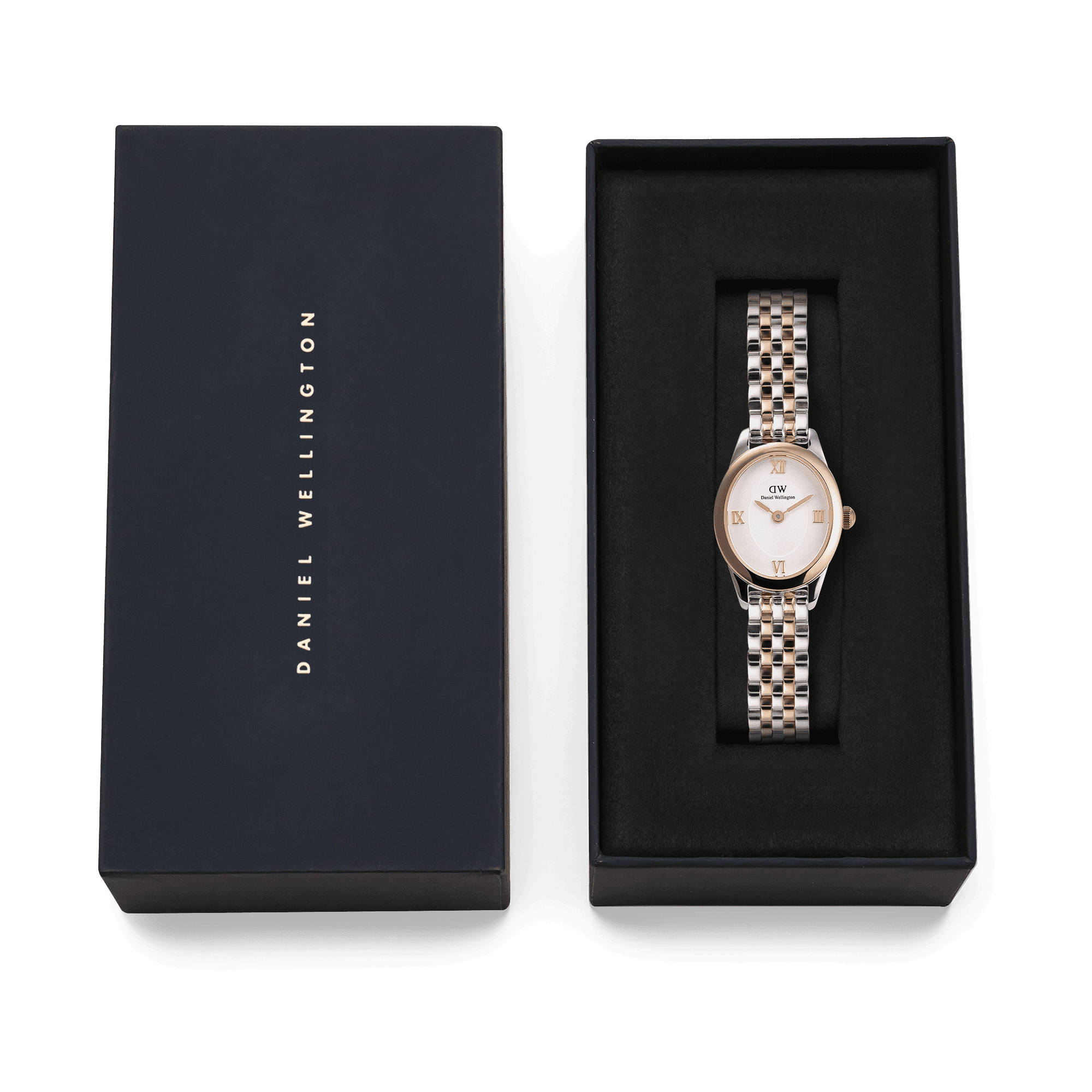Daniel Wellington Ophelia Mini Two Tone Rose Gold Watch Watches Daniel Wellington 