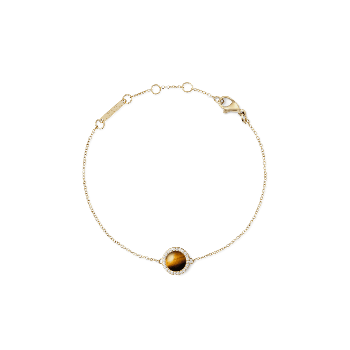 Daniel Wellington Audrey bracelet Tiger Eye Gold Bracelets Daniel Wellington 