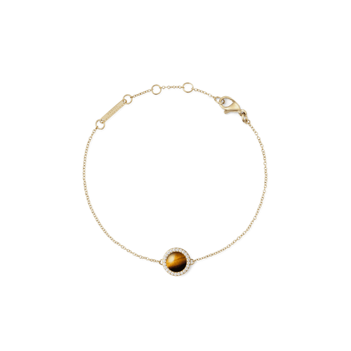 Daniel Wellington Audrey bracelet Tiger Eye Gold Bracelets Daniel Wellington 