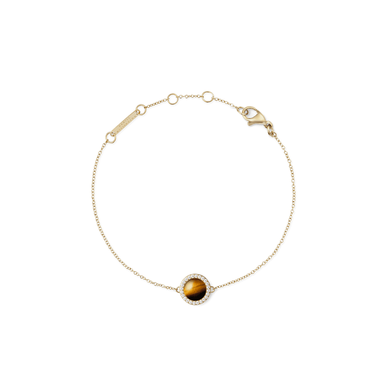 Daniel Wellington Audrey bracelet Tiger Eye Gold Bracelets Daniel Wellington 