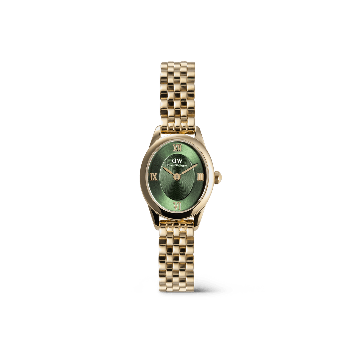 Daniel Wellington Ophelia Mini Emerald Gold Watch Watches Daniel Wellington 