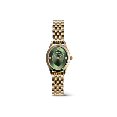Daniel Wellington Ophelia Mini Emerald Gold Watch Watches Daniel Wellington 