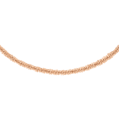 Daniel Wellington Elan Twisted Chain Necklace Short Rose Gold Necklaces Daniel Wellington 