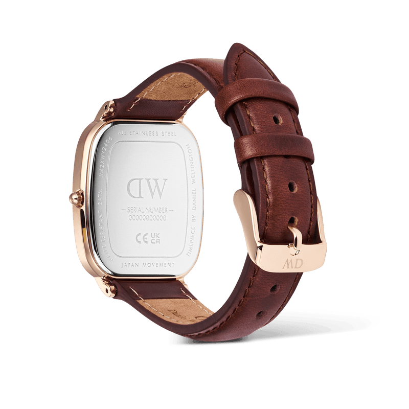 Daniel Wellington Marlon St Mawes Linen Rose Gold Watch Watches Daniel Wellington 