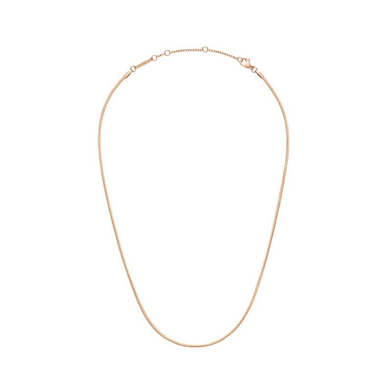 Daniel Wellington Elan Flat Chain Necklace Long Rose Gold Necklaces Daniel Wellington 