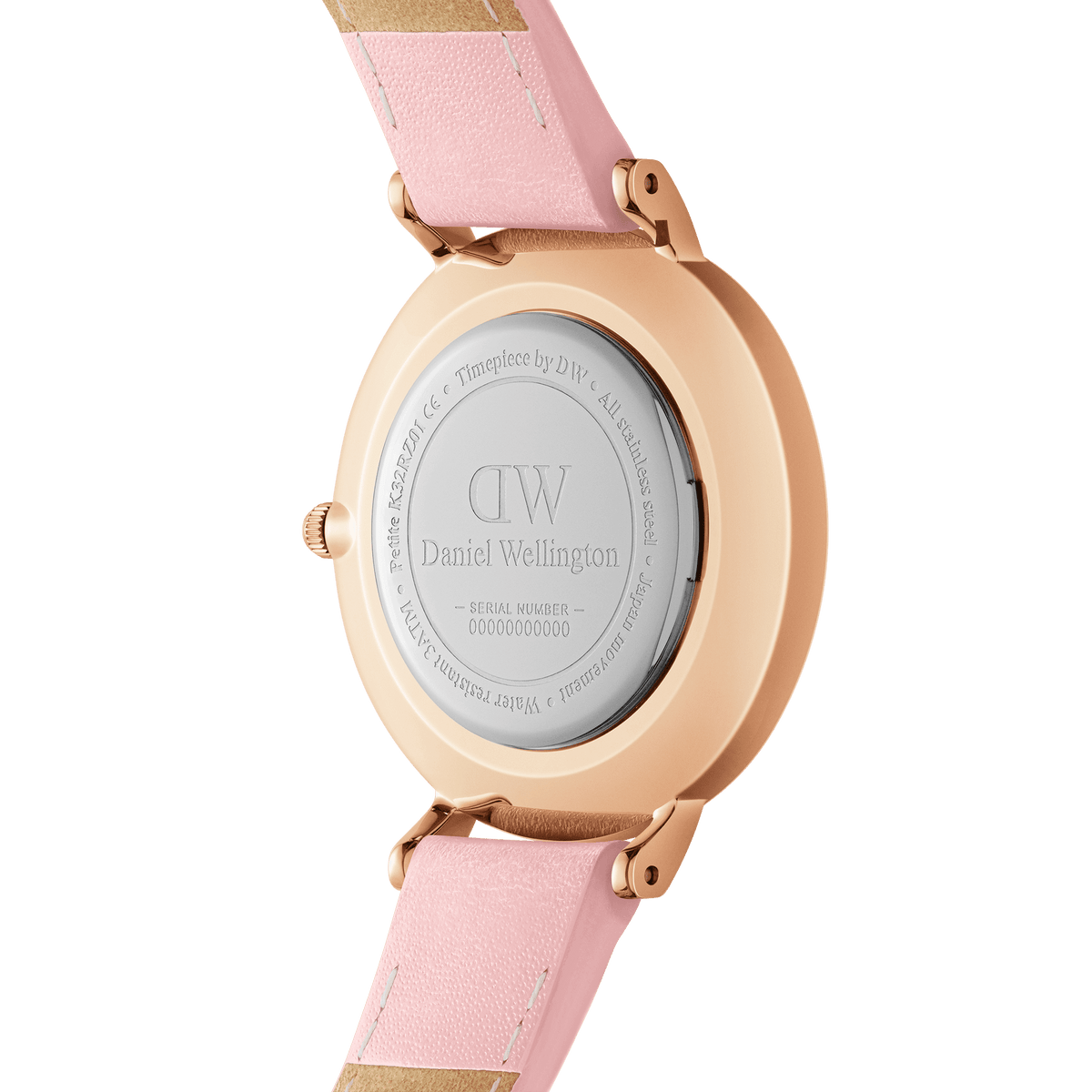 Daniel Wellington Petite 28 Pink Leather & Rose Gold Mother of Pearl Watch Watches Daniel Wellington 