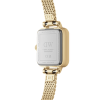 Daniel Wellington Quadro Mini Evergold Onyx Watch Watches Daniel Wellington 