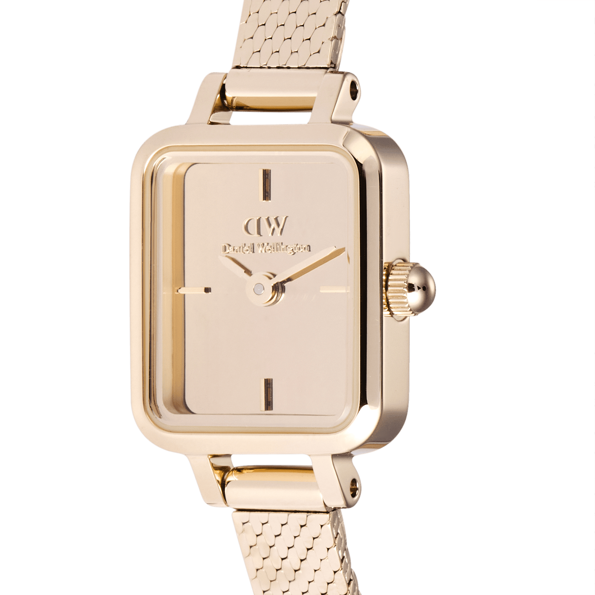 Daniel Wellington Quadro Mini Reflection Rose Gold Watch Watches Daniel Wellington 