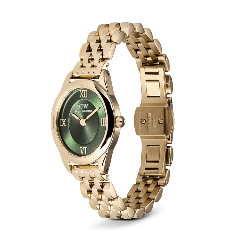Daniel Wellington Ophelia Mini Emerald Gold Watch Watches Daniel Wellington 