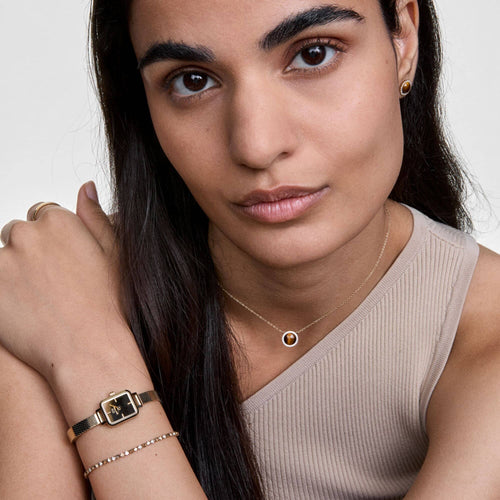 Daniel Wellington Quadro Mini Reflection Gold Watch Watches Daniel Wellington 