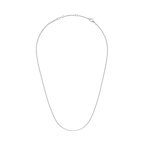 Daniel Wellington Elan Box Chain Necklace Long Silver Necklaces Daniel Wellington 