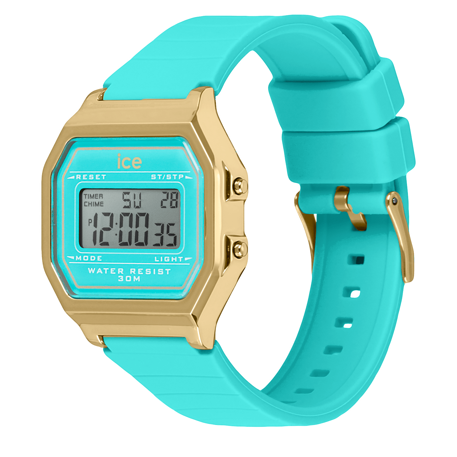 ICE digit retro - Blue curacao Bevilles Jewellers 