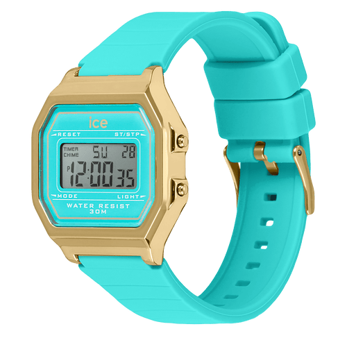 ICE digit retro - Blue curacao Bevilles Jewellers 