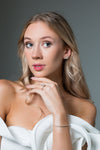 GEORGINI ICONIC BRIDAL ANNE BAND GOLD Bevilles Jewellers 