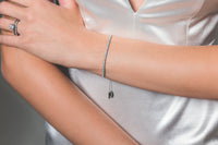 GEORGINI ICONIC BRIDAL ANNE BAND SILVER Bevilles Jewellers 