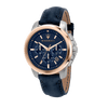 Maserati Successo Navy Blue Chronograph Bevilles Jewellers 