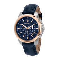 Maserati Successo Navy Blue Chronograph Bevilles Jewellers 