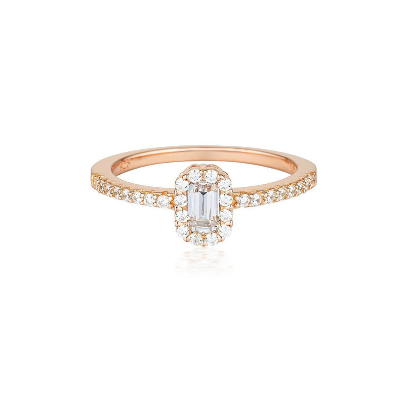 Georgini Paris Rose Gold Ring Bevilles Jewellers 