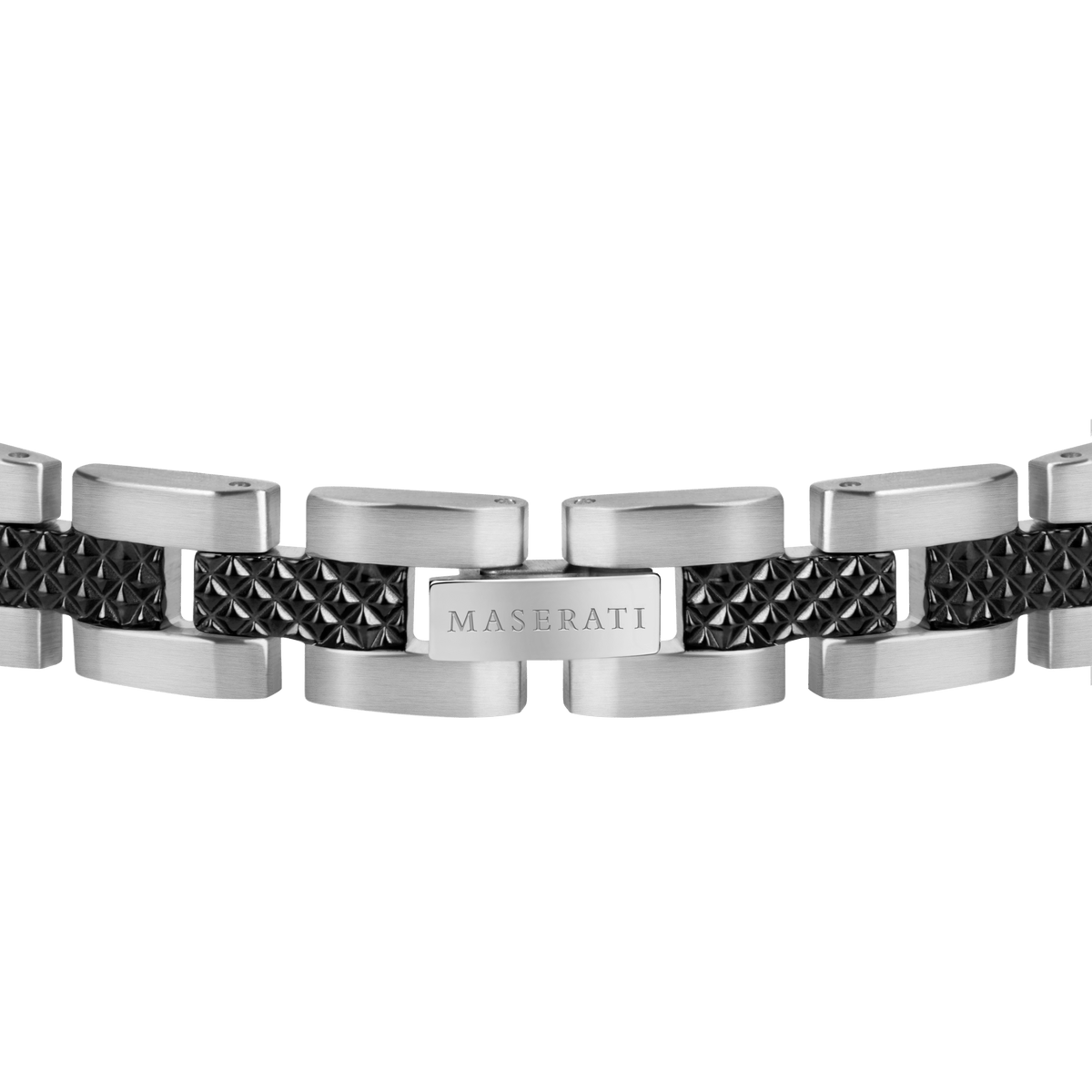 Maserati Jewels Dark Gunmetal Bracelet Bevilles Jewellers 