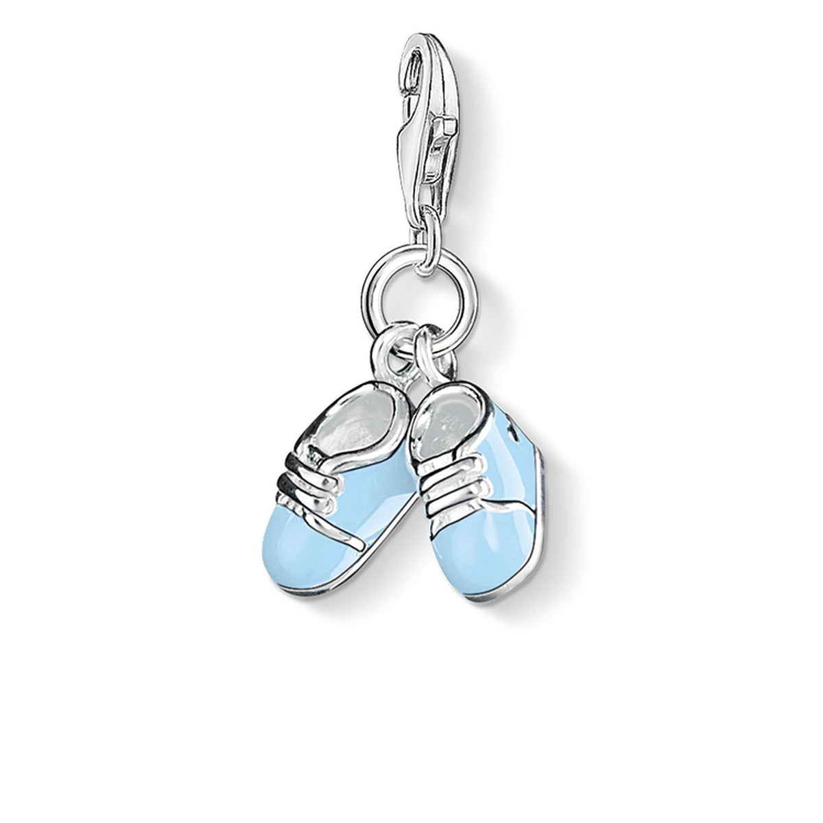 Thomas Sabo Blue Baby Shoes Charm Pendant Bracelets Thomas Sabo 