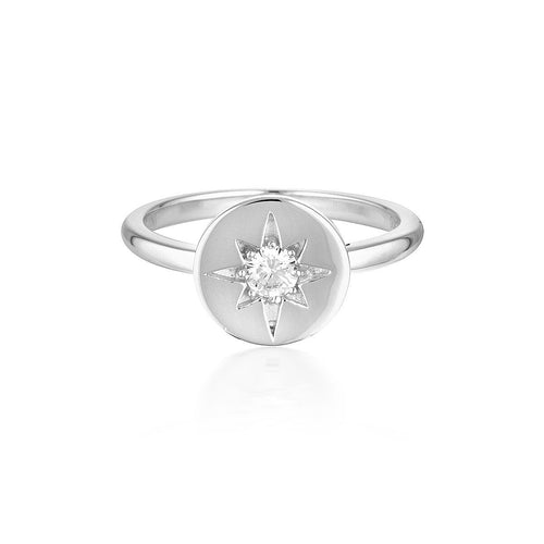 STELLAR LIGHTS SILVER RING Bevilles Jewellers 