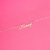 Sterling Silver Personalised Name Necklace Necklaces Bevilles 
