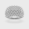 Sterling Silver 0.40ct Diamond Dress Ring