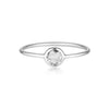 Georgini - Eos Sterling Silver White Topaz Ring Bevilles Jewellers 9 