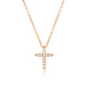 Georgini Rock Star Cross Rose Gold Pendant Georgini 
