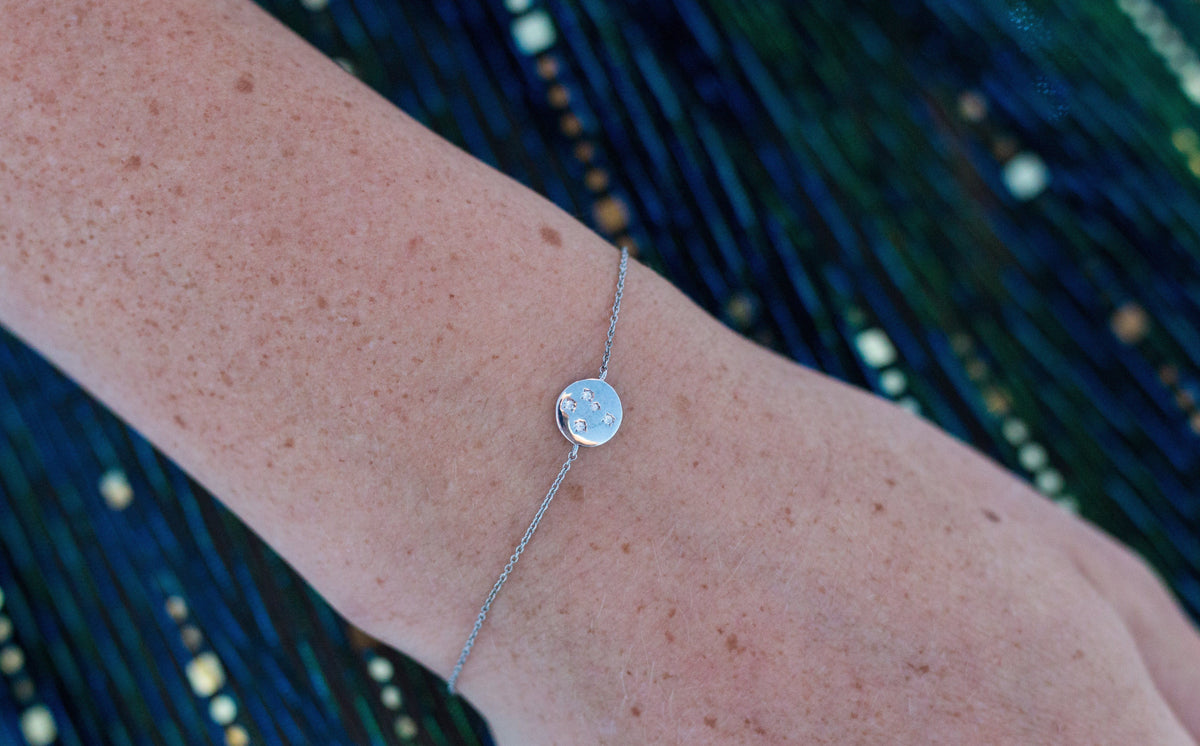 GEORGINI COMMONWEALTH COLLECTION SOUTHERN CROSS BRACELET SILVER Bevilles Jewellers 