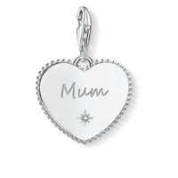 Thomas Sabo Charm Pendant "Heart Mum Silver" Bracelets Thomas Sabo 
