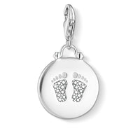 Thomas Sabo Charm Pendant "Disc Baby Footprint" Bracelets Thomas Sabo 