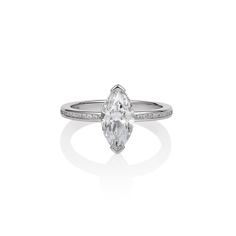GEORGINI HEIRLOOM FOREVER RING SILVER Bevilles Jewellers 