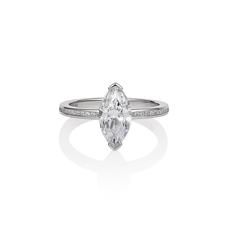 GEORGINI HEIRLOOM FOREVER RING SILVER Bevilles Jewellers 
