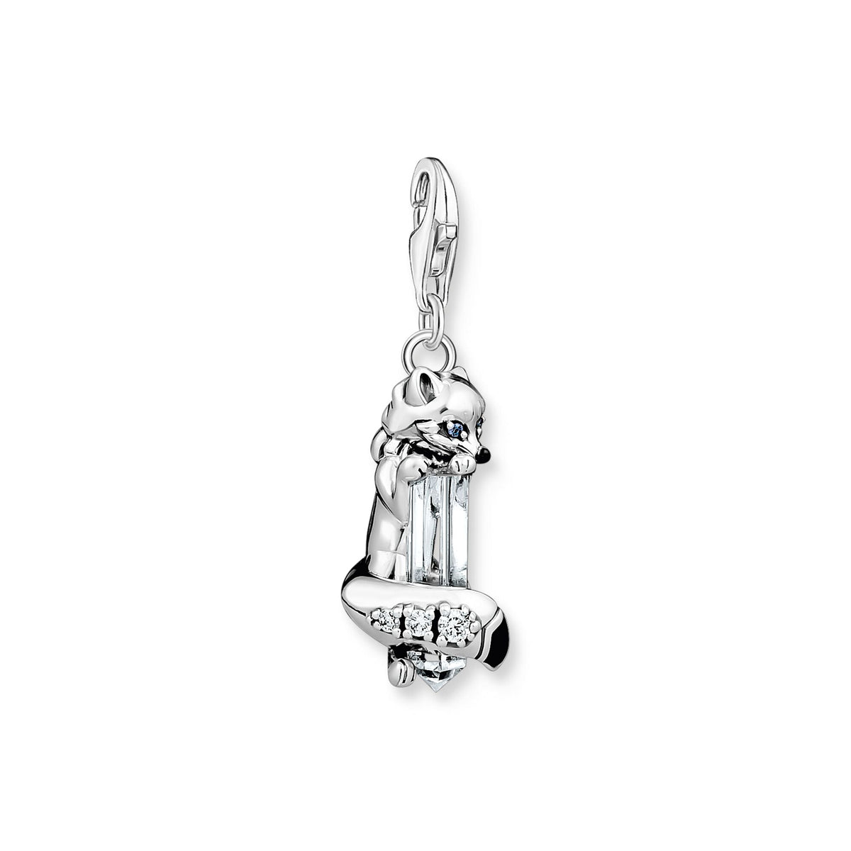 THOMAS SABO Charm pendant fox silver Charm Thomas Sabo 