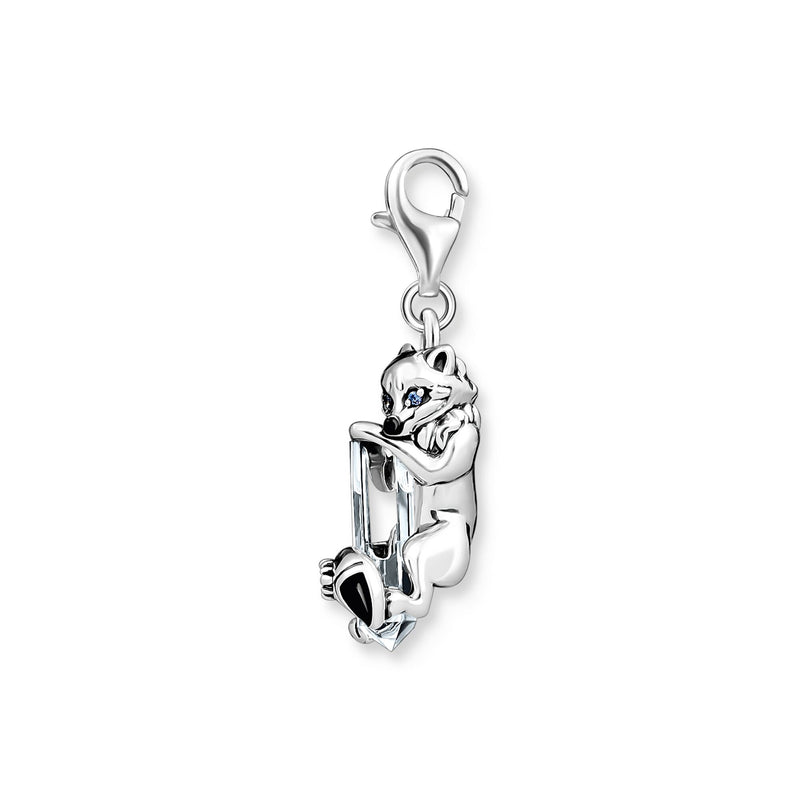 THOMAS SABO Charm pendant fox silver Charm Thomas Sabo 