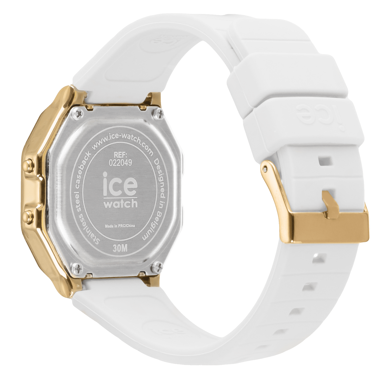 ICE digit retro - White gold Bevilles Jewellers 
