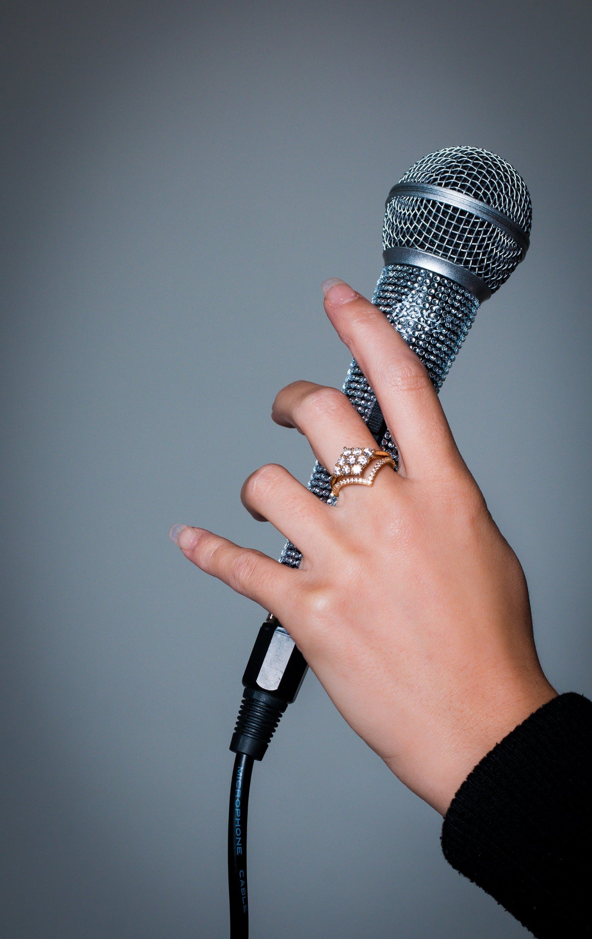 Georgini Rock Star V Rose Gold Ring Bevilles Jewellers 