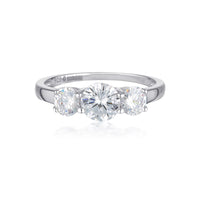 Georgini - Eternity Sterling Silver Cubic Zirconia Ring Bevilles Jewellers 10 