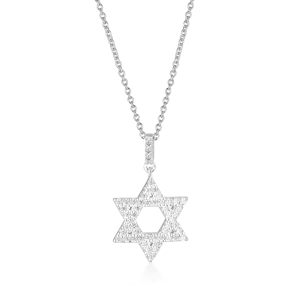 GEORGINI ROCK STAR STAR OF DAVID SILVER PENDANT Georgini 