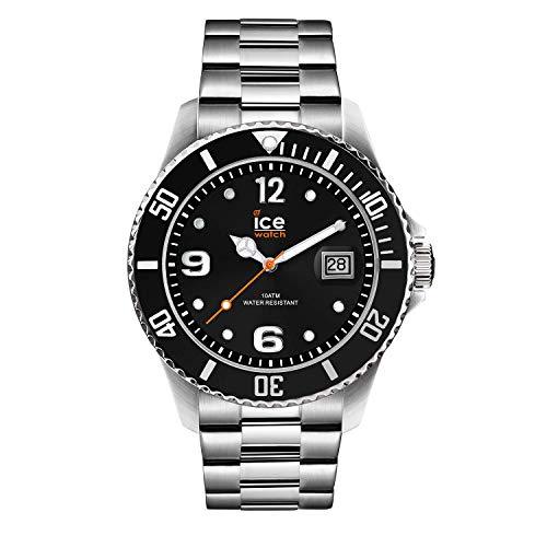 ICE Steel Black Silver Medium Men's Watch Watches Ice 