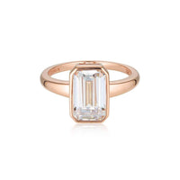 GEORGINI LUXE SONTUOSA RING ROSE GOLD Bevilles Jewellers 7 