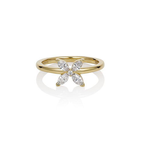 GEORGINI HEIRLOOM FAVOURED RING GOLD Bevilles Jewellers 