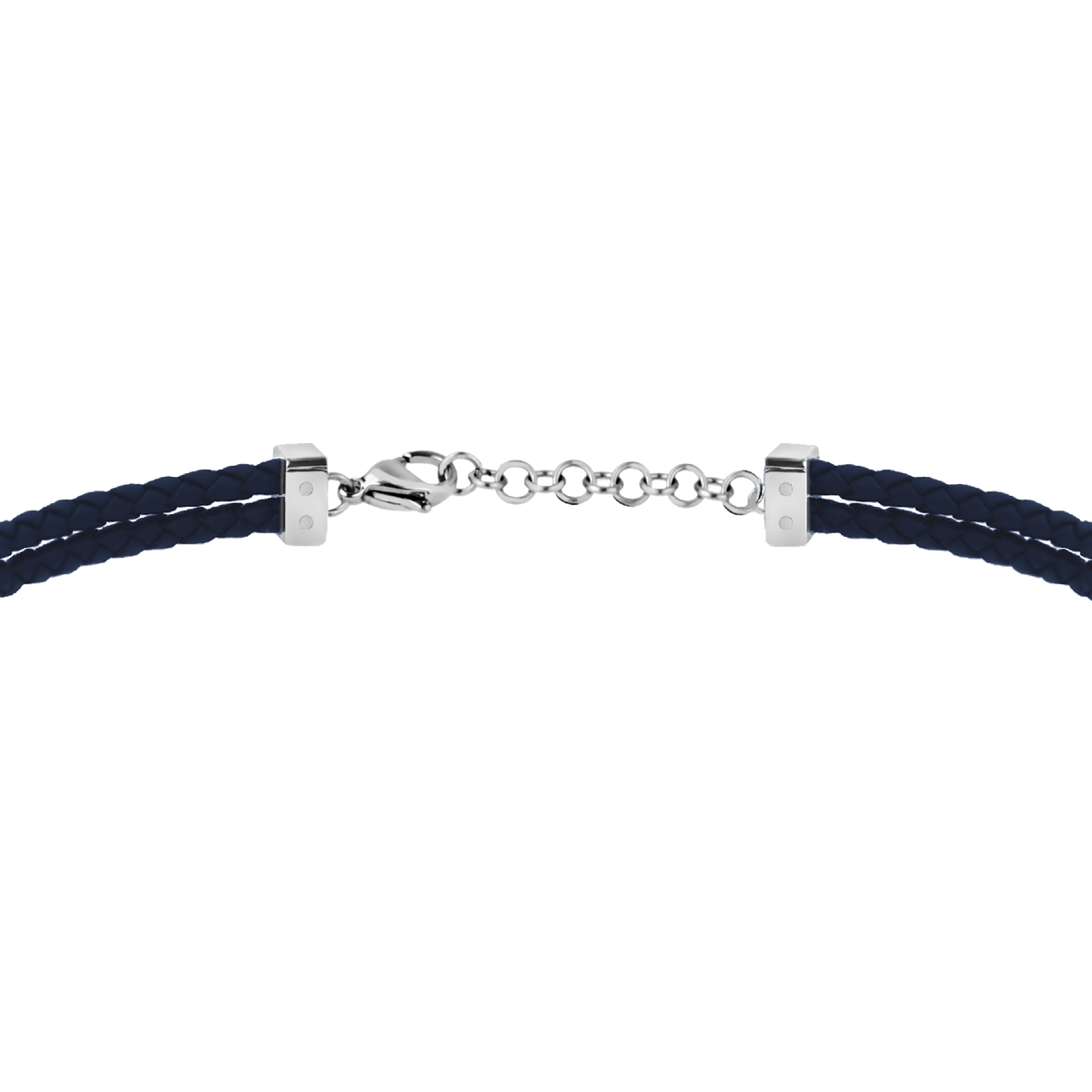 Maserati Signature Men's Blue Leather Bracelet Bevilles Jewellers 