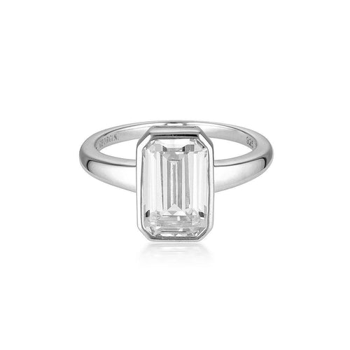 GEORGINI LUXE SONTUOSA RING SILVER Bevilles Jewellers 5 
